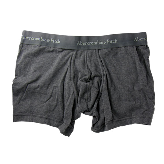アバクロンビー＆フィッチ：Low Rise Streatch Cotton Boxer Brief（ダークグレー）
