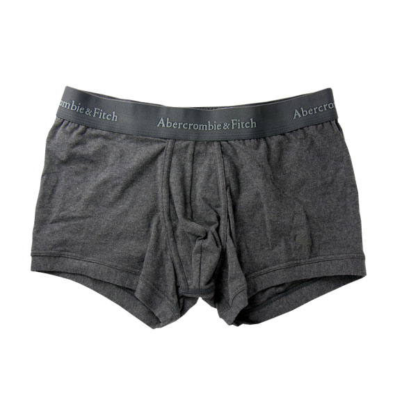 アバクロンビー＆フィッチ ：Classic Low Rise Stretch Cotton Trunk(ダークグレー)
