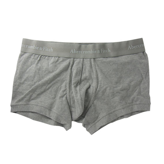 アバクロンビー＆フィッチ ：Classic Low Rise Stretch Cotton Trunk(グレー)