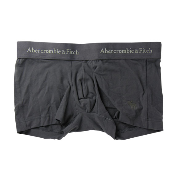 アバクロンビー＆フィッチ ：Low Rise Stretch Athletic Trunk（ダークグレー）