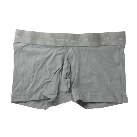 アバクロンビー＆フィッチ ：Low Rise Stretch Athletic Trunk（グレー）