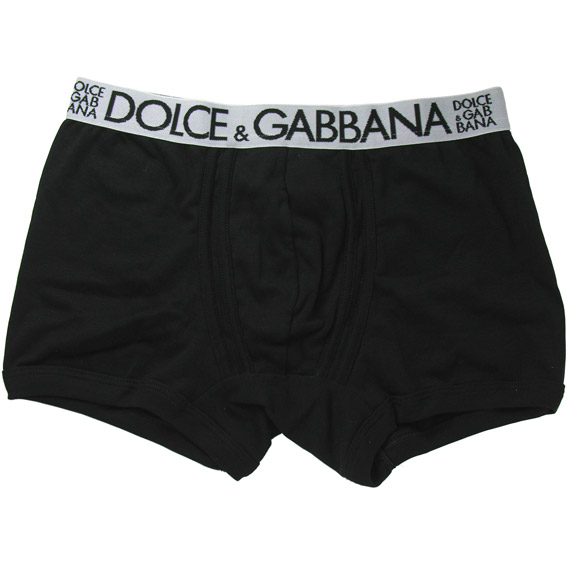ドルチェ&ガッバーナ ：Pima Cotton Boxer（ブラック）