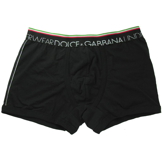 ドルチェ&ガッバーナ ：Stretch Cotton Boxer（ブラック）