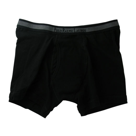 ポロラルフローレン ：Pima Cotton Boxer Brief（ブラック）