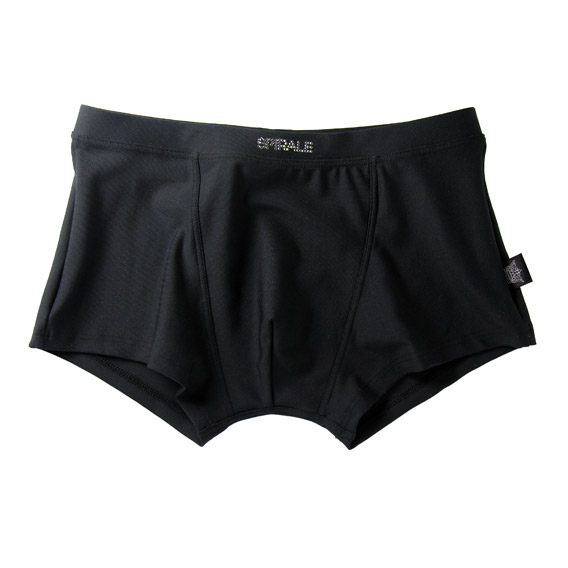 シュピラール： Short Boxer (ブラック：スター)
