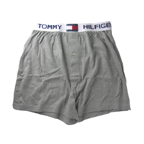 トミーヒルフィガー ：Tommy Hilfiger Knit Boxer（グレー）