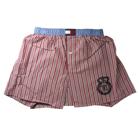 トミーヒルフィガー ：Dannethyd Stripe Boxer(レッド)