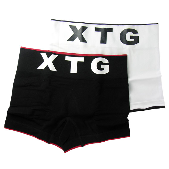 エックス ティ ー ジー アンダーウェア：Boxer Pack2（ホワイト、ブラック）